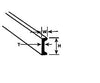 Plastruct 90532 3/32 Styrene Channel - 10 Length Per Pack Scratch Building Supplies