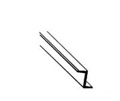 Plastruct 90595 1/4 Styrene Zee Bar - 24 Length 5 Per Pack Scratch Building Supplies