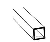 Plastruct 90622 3/16 Styrene Square Tubing 15 Length - 6 Per Pack Scratch Building Supplies