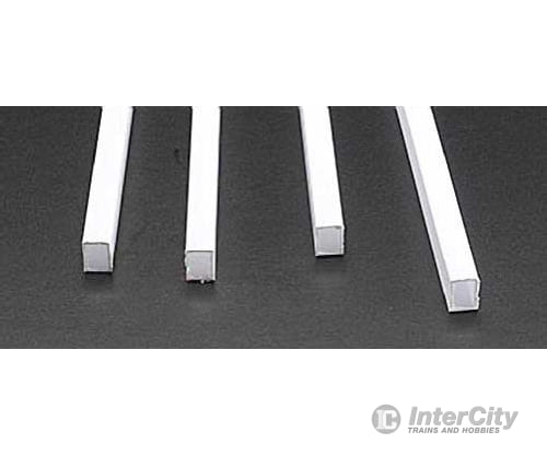 Plastruct 90633 3/8 Styrene Rectangular Tubing 15 Length - 5 Per Pack Scratch Building Supplies