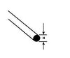 Plastruct 90851 Round Styrene Rod Scratch Building Supplies