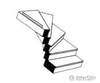 Plastruct 90942 G Custom Left Turn Staircase Scratch Building Supplies