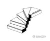 Plastruct 90945 O Custom Right Turn Staircase Scratch Building Supplies