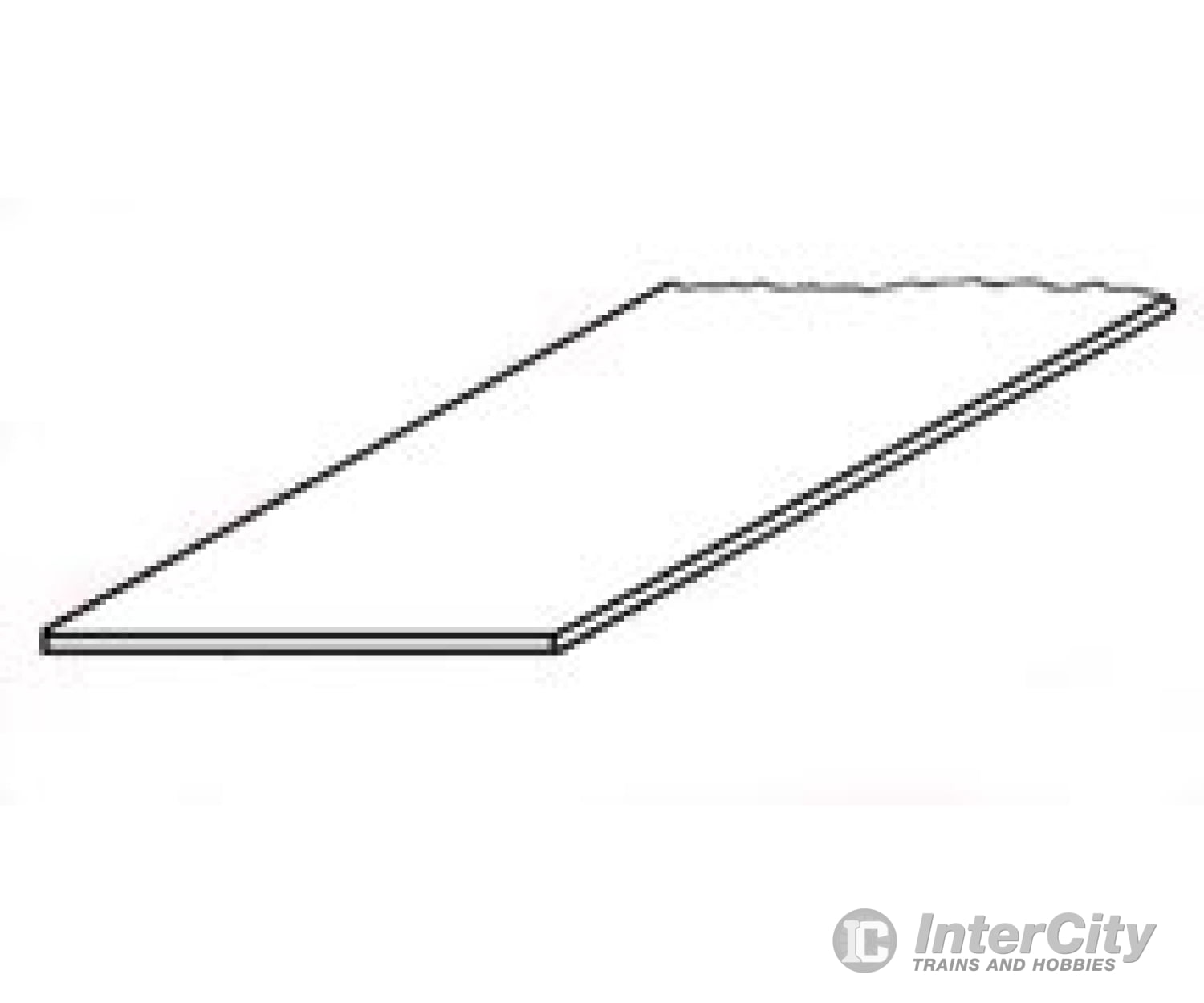 Plastruct 91101 .010 Styrene Sheet Scratch Building Supplies