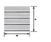 Plastruct 91513 G Ribbed Roof Sheet Scratch Building Supplies