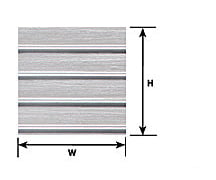 Plastruct 91513 G Ribbed Roof Sheet Scratch Building Supplies