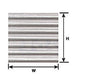Plastruct 91520 #1 Corrugated Siding Sheet Scratch Building Supplies