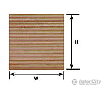 Plastruct 91530 .039 Wood Planking Sheet Scratch Building Supplies