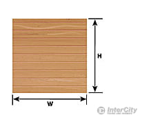 Plastruct 91532 5/32 Wood Planking Sheet Scratch Building Supplies