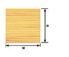 Plastruct 91535 1/16 Wood Planking Sheet Scratch Building Supplies
