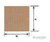 Plastruct 91541 .055 Square Tile Sheet Scratch Building Supplies