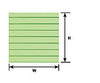 Plastruct 91552 3/16 Clapboard Siding Sheet Scratch Building Supplies