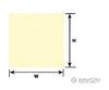 Plastruct 91572 Smooth Stucco Sheet Scratch Building Supplies