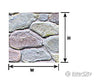 Plastruct 91583 1:12 Field Stone Sheet Scratch Building Supplies