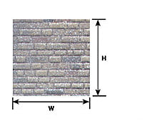 Plastruct 91587 O Dressed Stone/ Block Sheet Scratch Building Supplies