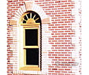Plastruct 91603 1:12 Brick Relief Sheet Scratch Building Supplies