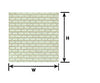 Plastruct 91620 Ho Cement Block Sheet Scratch Building Supplies