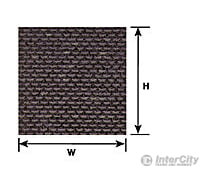 Plastruct 91630 Ho Asphalt Shingle Sheet Scratch Building Supplies
