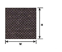 Plastruct 91630 Ho Asphalt Shingle Sheet Scratch Building Supplies