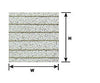 Plastruct 91633 G Asphalt Shingle Sheet Scratch Building Supplies