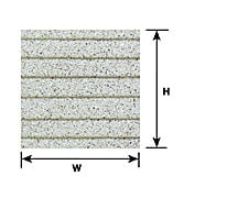 Plastruct 91633 G Asphalt Shingle Sheet Scratch Building Supplies