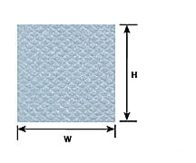 Plastruct 91650 Ho Scalloped Edge Tile Sheet Scratch Building Supplies