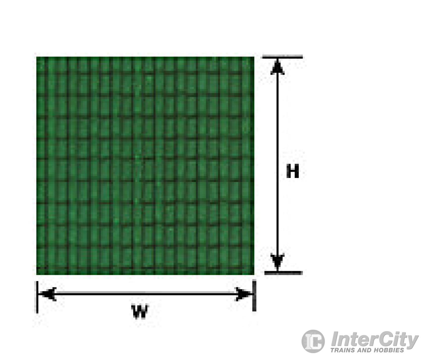 Plastruct 91665 Ho Ridged Clay Tile Sheet Scratch Building Supplies