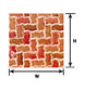 Plastruct 91672 G Interlocking Paving Sheet Scratch Building Supplies
