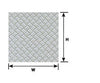 Plastruct 91682 G Double Diamond Plate Sheet Scratch Building Supplies