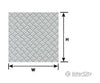 Plastruct 91682 G Double Diamond Plate Sheet Scratch Building Supplies