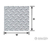 Plastruct 91686 L.s. Diamond Plate Sheet Scratch Building Supplies