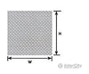 Plastruct 91687 Ho Diamond Plate Sheet Scratch Building Supplies