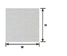 Plastruct 91701 Z Tread Plate Sheet Scratch Building Supplies