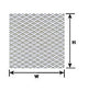 Plastruct 91703 O Tread Plate Sheet Scratch Building Supplies