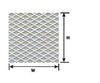 Plastruct 91704 G Tread Plate Sheet Scratch Building Supplies