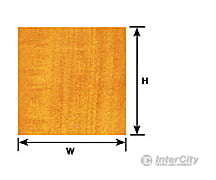 Plastruct 91851 1:12 Maple Wood Paneling Sheet Scratch Building Supplies