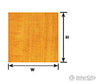 Plastruct 91851 1:12 Maple Wood Paneling Sheet Scratch Building Supplies