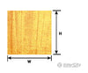 Plastruct 91852 1:12 Oak Wood Paneling Sheet Scratch Building Supplies
