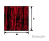 Plastruct 91855 1:12 Walnut Wood Paneling Sheet Scratch Building Supplies