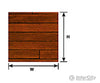 Plastruct 91856 1:12 Dark Hard- Wood Floor Sheet Scratch Building Supplies