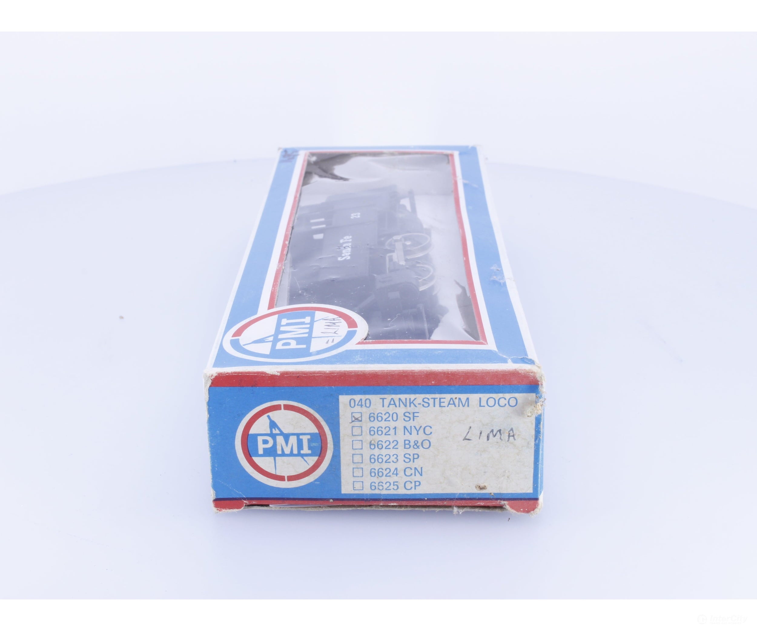 PMI 6620 HO 0-4-0 Tank Steam Locomotive Santa Fe (SF) 23 Analog DC - Locomotives