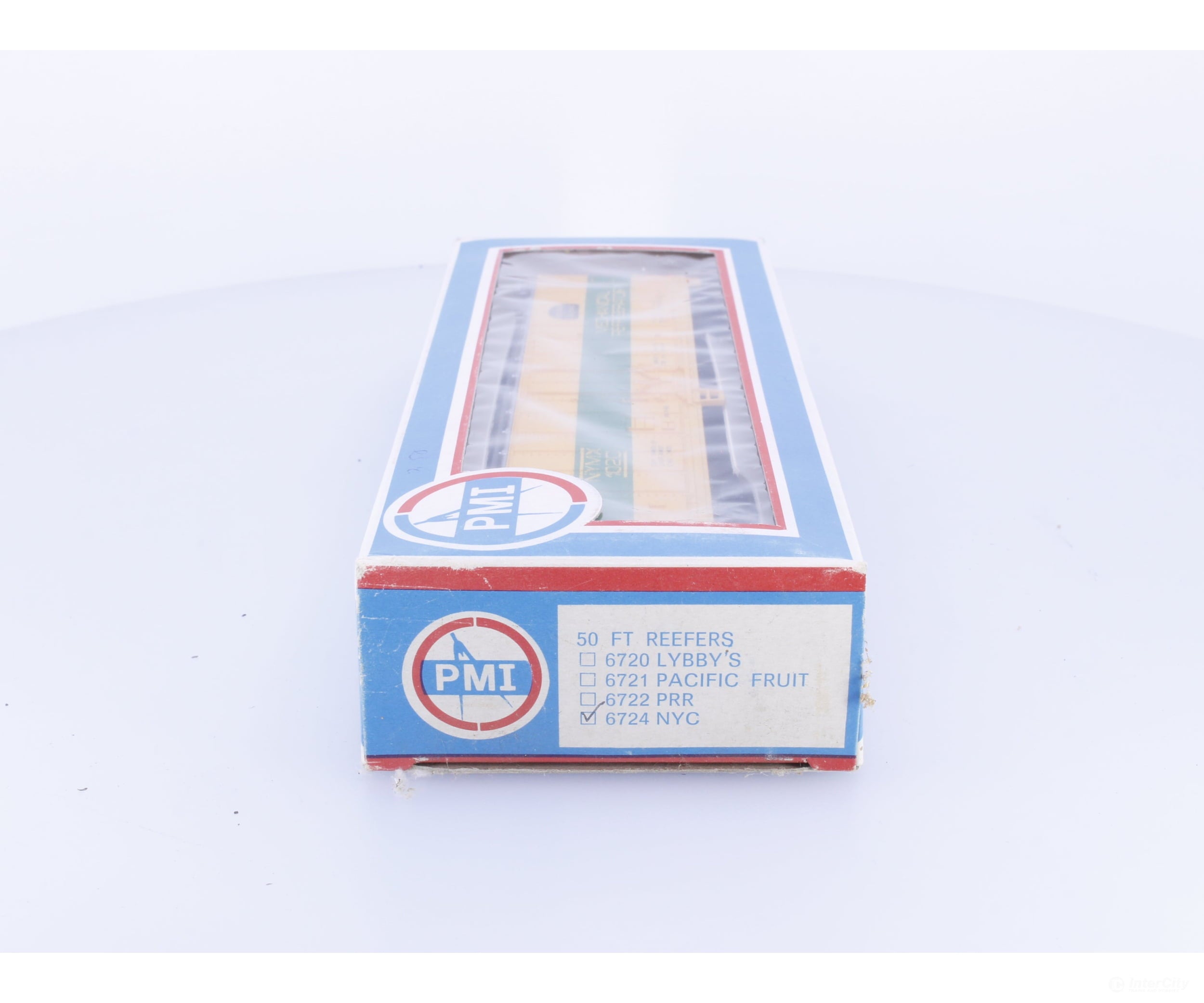PMI 6724 HO 50’ Single Door Reefer (NYMX) New York Central (NYC) 1020 - Freight Cars