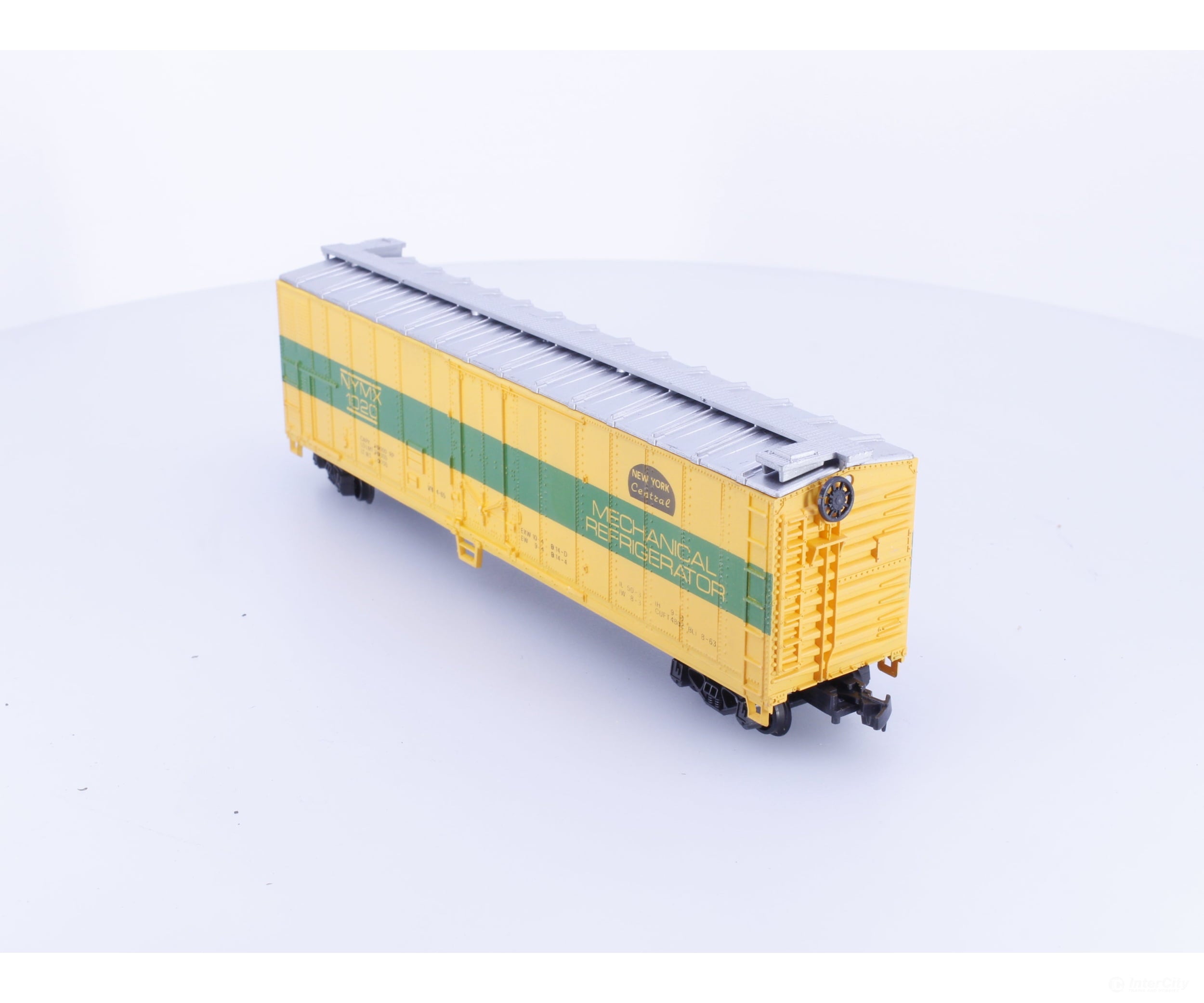PMI 6724 HO 50’ Single Door Reefer (NYMX) New York Central (NYC) 1020 - Freight Cars