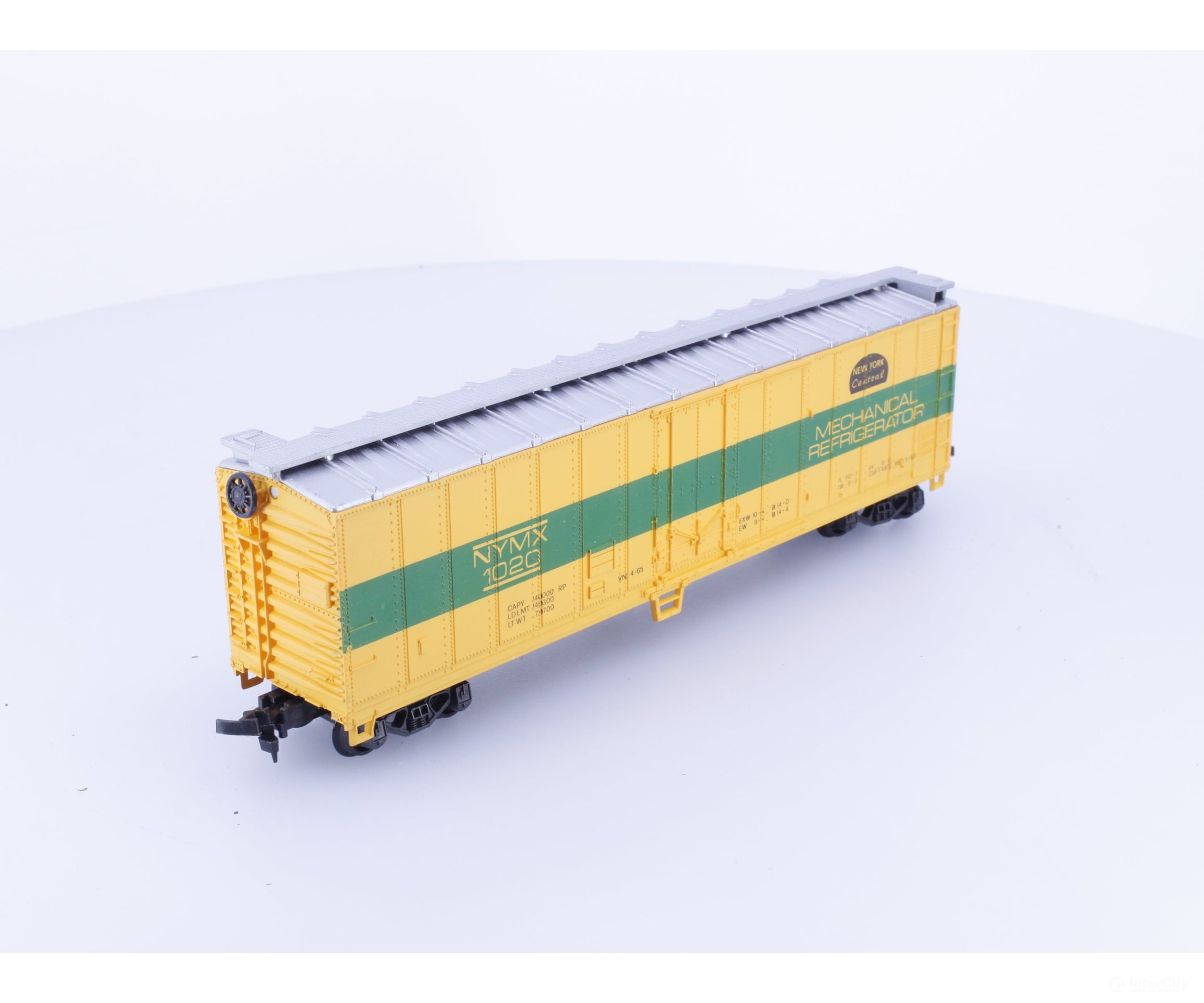 PMI 6724 HO 50’ Single Door Reefer (NYMX) New York Central (NYC) 1020 - Freight Cars