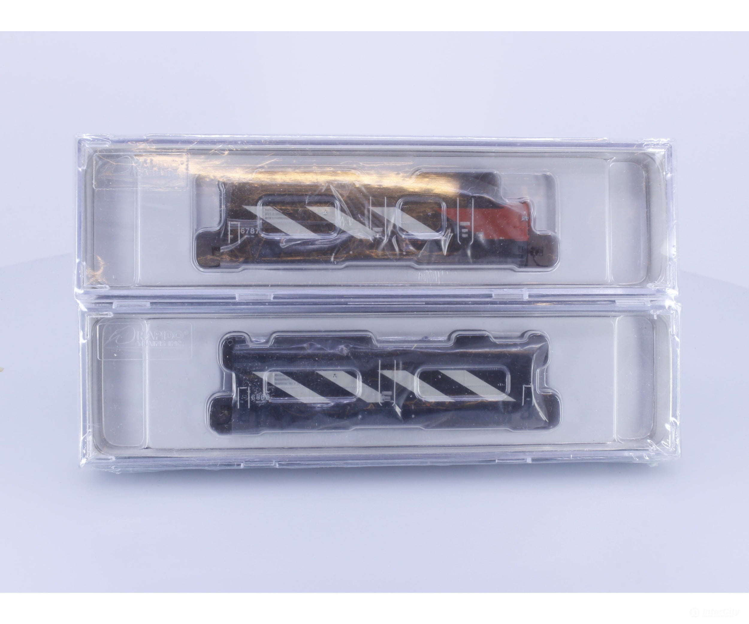 Prairie Shadows Model Railway Co. PS9509-A and B N MLW FPA-4 and FPB-4 Diesel Locomotives Canadian National (CN)