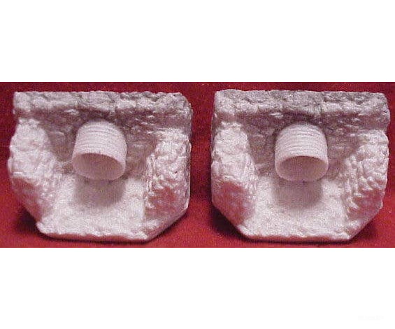 Pre-Size Model Specialities HO 122 Culverts - Random Stone 48’’ Pipe pkg(2) Other Scenery
