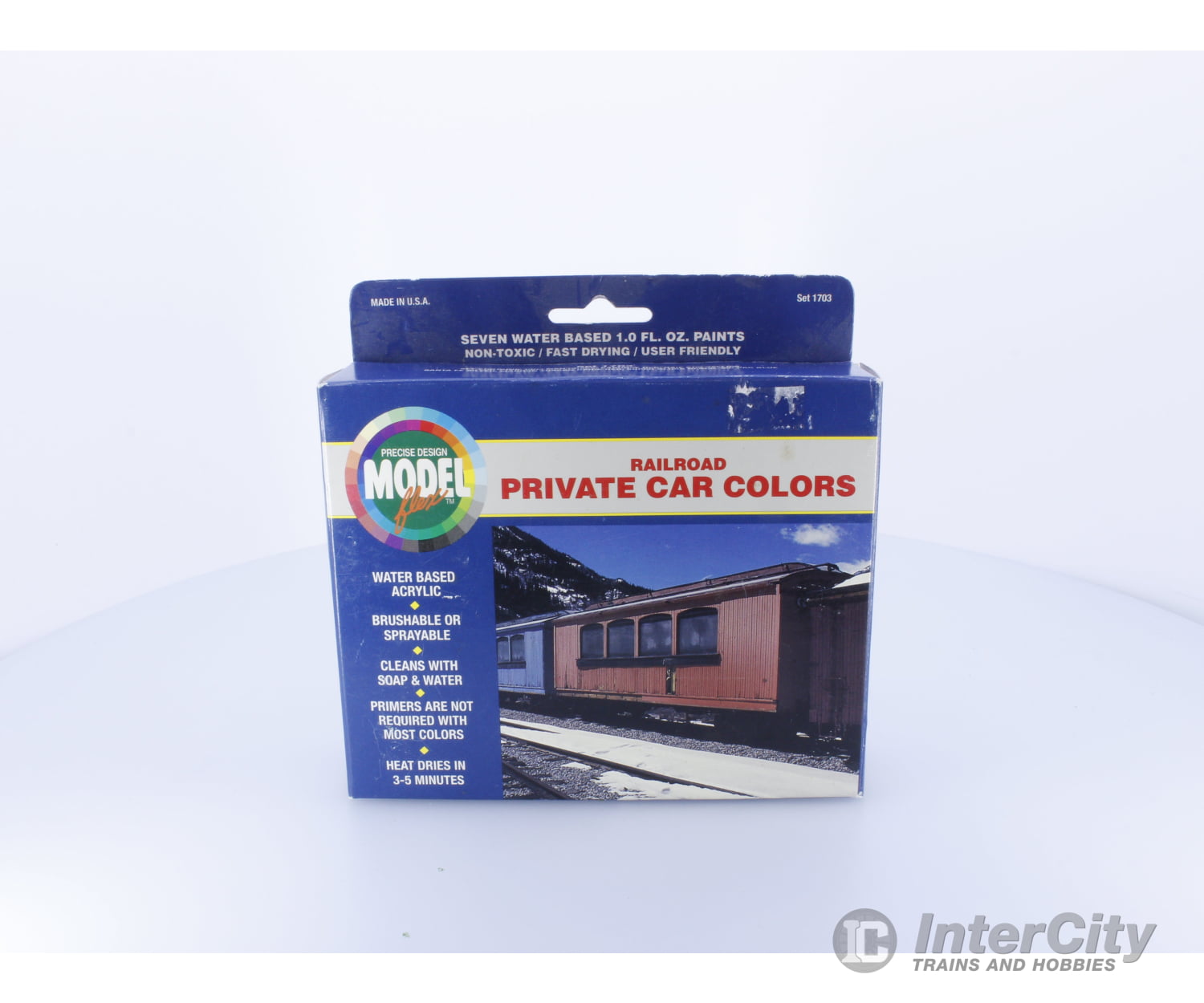 Precise Design Model 1703 Railroad Private Car Colors Paint