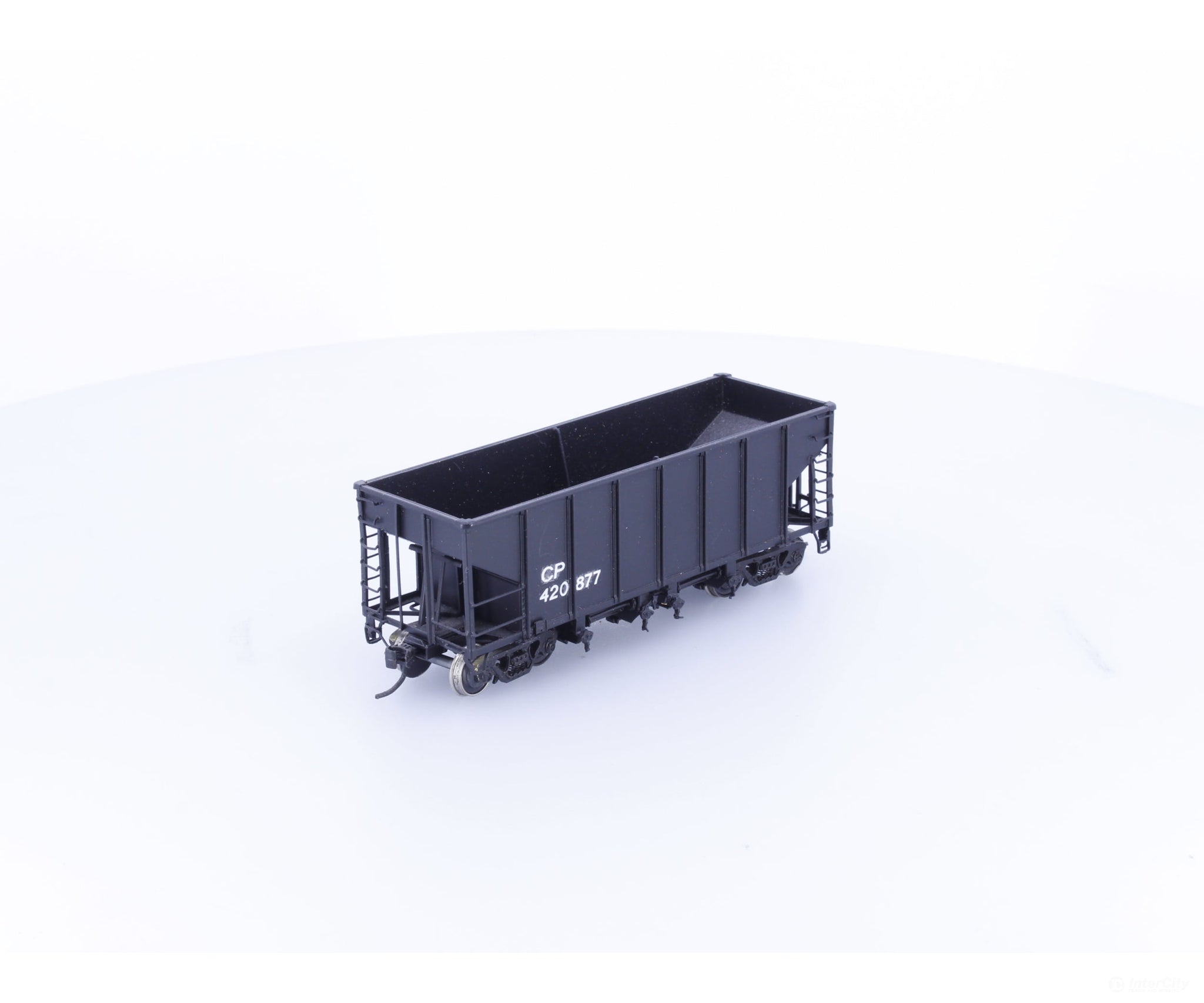 Precision Scale Co. 15400 HO Brass AAR Class HK 100-Ton Ballast Car Canadian Pacific (CP) 420877 - Freight Cars