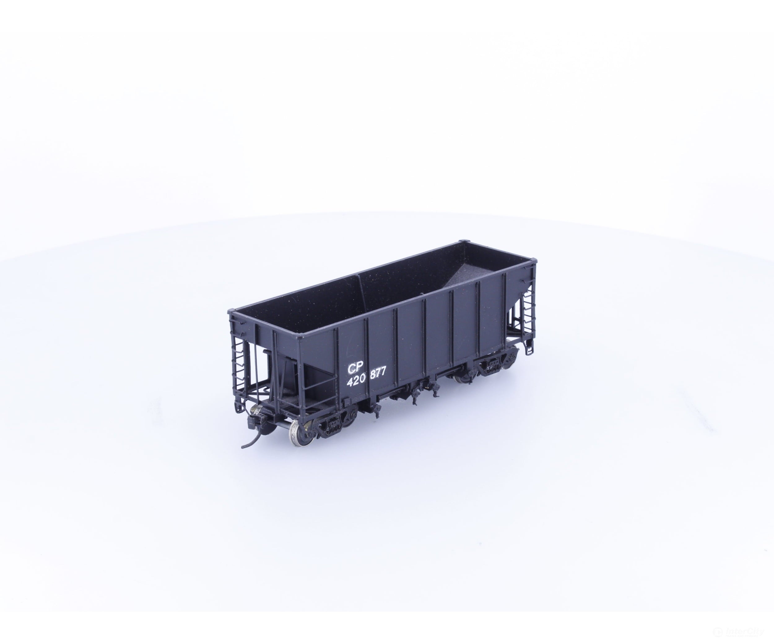 Precision Scale Co. 15400 HO Brass AAR Class HK 100-Ton Ballast Car Canadian Pacific (CP) 420877 - Freight Cars