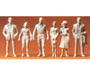 Preiser G 45178 Unpainted Figures -- Passers-By